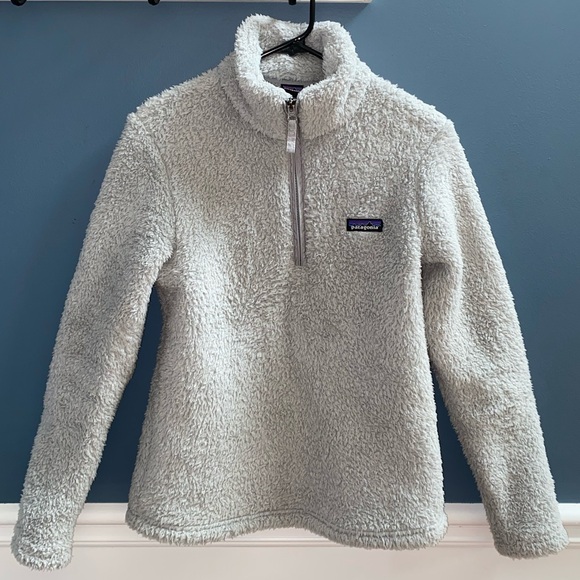 Patagonia Los Gatos Fleece 1/4 Zip Drifter Grey Pullover Women’s Size Small - Picture 1 of 7